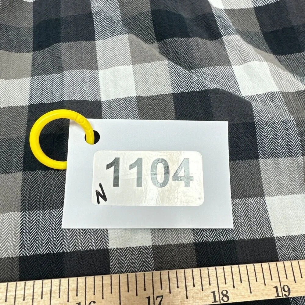 The North Face‎ Shirt Mens XXL Black White Check Outdoors Cabin Woods Gorpcore